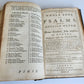 1758 BOOK of COMMON PRAYER & PSALMS of DAVID antique ORIGINAL BINDING