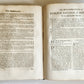 1754 BOOK of COMMON PRAYER & PSALMS of DAVID antique ORIGINAL BINDING