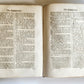 1754 BOOK of COMMON PRAYER & PSALMS of DAVID antique ORIGINAL BINDING