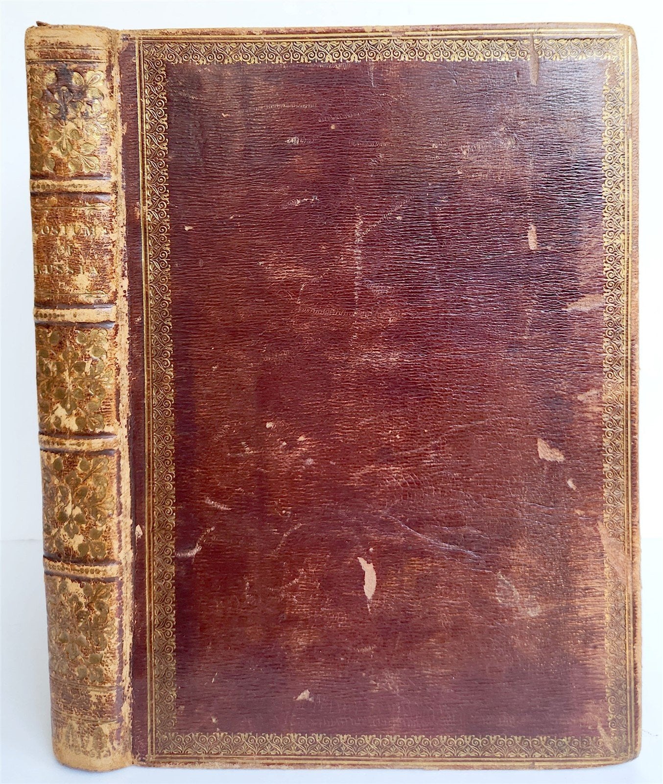 1814 PICTURESQUE REPRESENTATIONS DRESS & MANNERS of RUSSIANS antique 64 PLATES