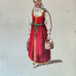 1814 PICTURESQUE REPRESENTATIONS DRESS & MANNERS of RUSSIANS antique 64 PLATES