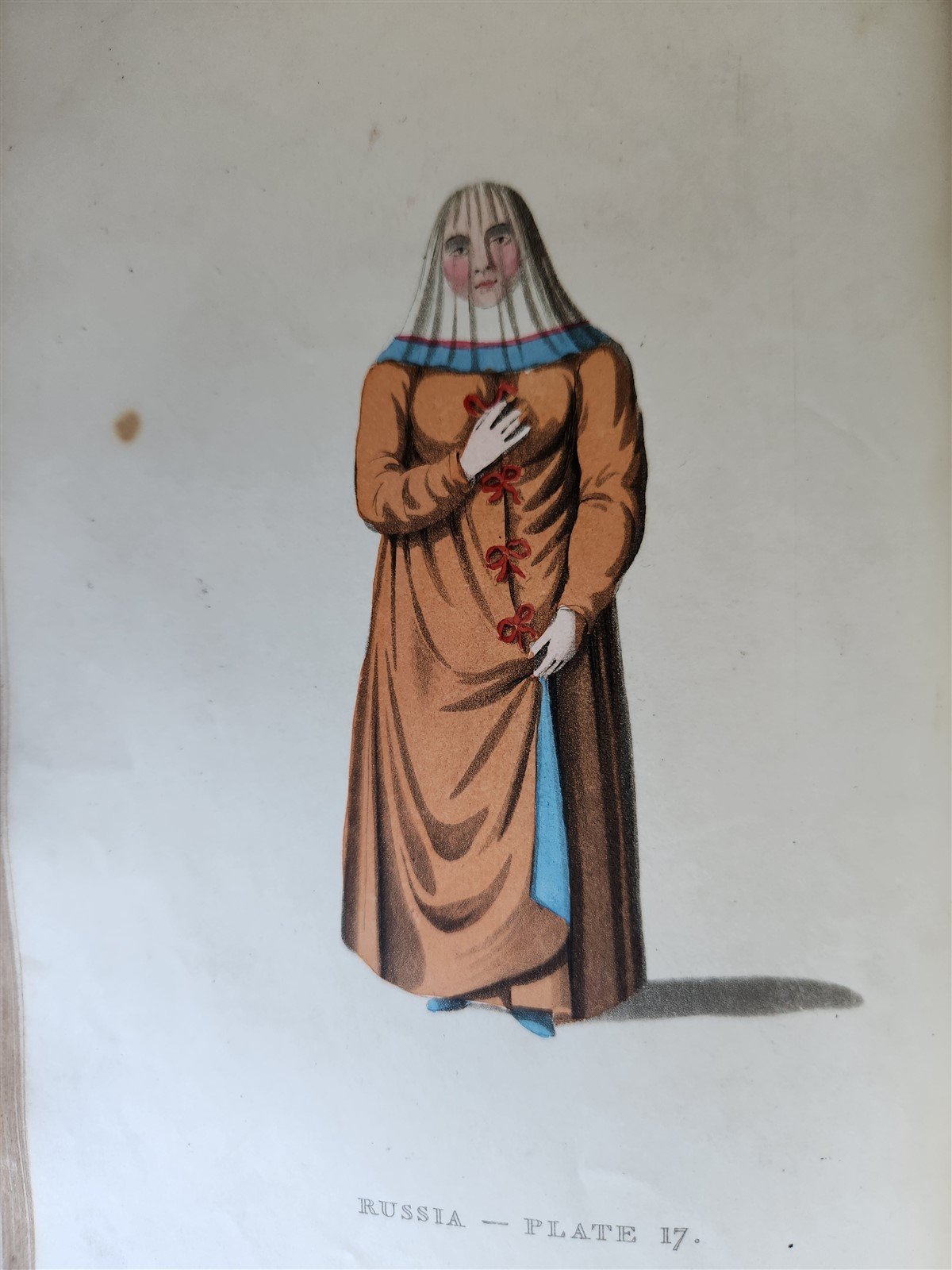 1814 PICTURESQUE REPRESENTATIONS DRESS & MANNERS of RUSSIANS antique 64 PLATES
