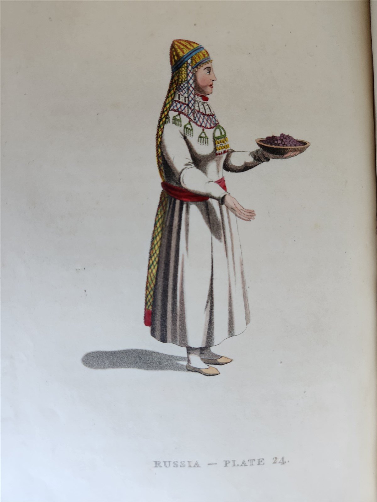 1814 PICTURESQUE REPRESENTATIONS DRESS & MANNERS of RUSSIANS antique 64 PLATES