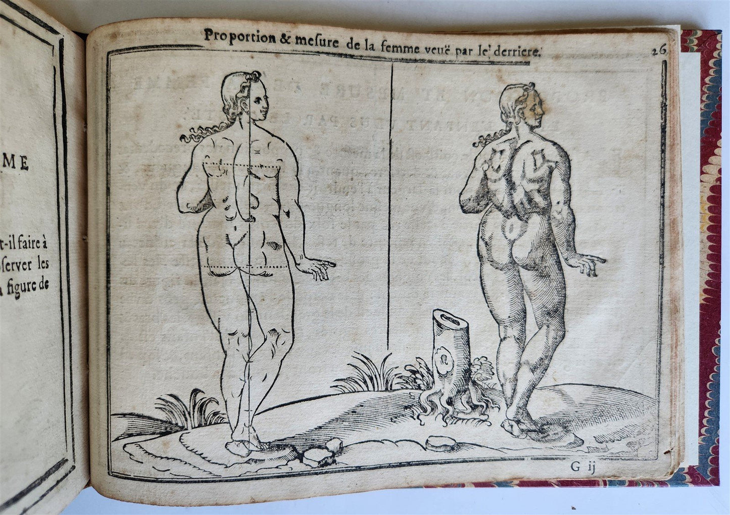 1676 DRAWING BOOK by Jean Cousin antique ILLUSTRATED w/ 33 MAGNIFICENT WOODCUTS