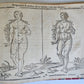 1676 DRAWING BOOK by Jean Cousin antique ILLUSTRATED w/ 33 MAGNIFICENT WOODCUTS