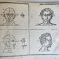 1676 DRAWING BOOK by Jean Cousin antique ILLUSTRATED w/ 33 MAGNIFICENT WOODCUTS