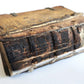 1555 BIBLE in LATIN NEW TESTAMENT ILLUSTRATED antique RARE POCKET SIZE EDITION