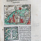 1555 BIBLE in LATIN NEW TESTAMENT ILLUSTRATED antique RARE POCKET SIZE EDITION