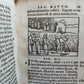 1555 BIBLE in LATIN NEW TESTAMENT ILLUSTRATED antique RARE POCKET SIZE EDITION