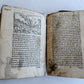 1555 BIBLE in LATIN NEW TESTAMENT ILLUSTRATED antique RARE POCKET SIZE EDITION