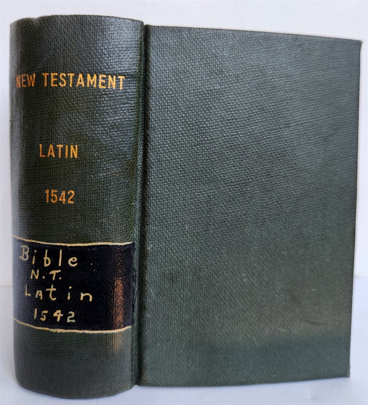 1542 BIBLE in LATIN ILLUSTRATED by Sebald Beham antique RARE POCKET SIZE BIBLIA