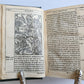 1542 BIBLE in LATIN ILLUSTRATED by Sebald Beham antique RARE POCKET SIZE BIBLIA