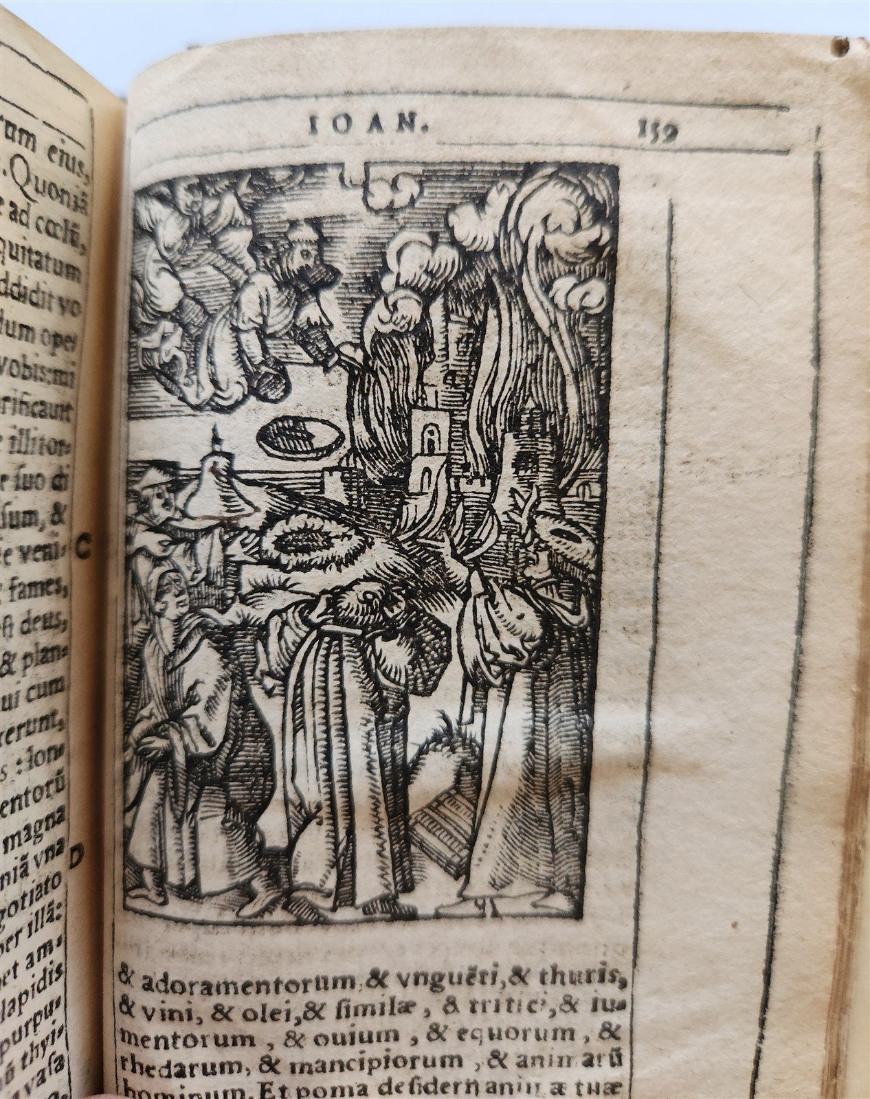 1542 BIBLE in LATIN ILLUSTRATED by Sebald Beham antique RARE POCKET SIZE BIBLIA