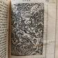 1542 BIBLE in LATIN ILLUSTRATED by Sebald Beham antique RARE POCKET SIZE BIBLIA