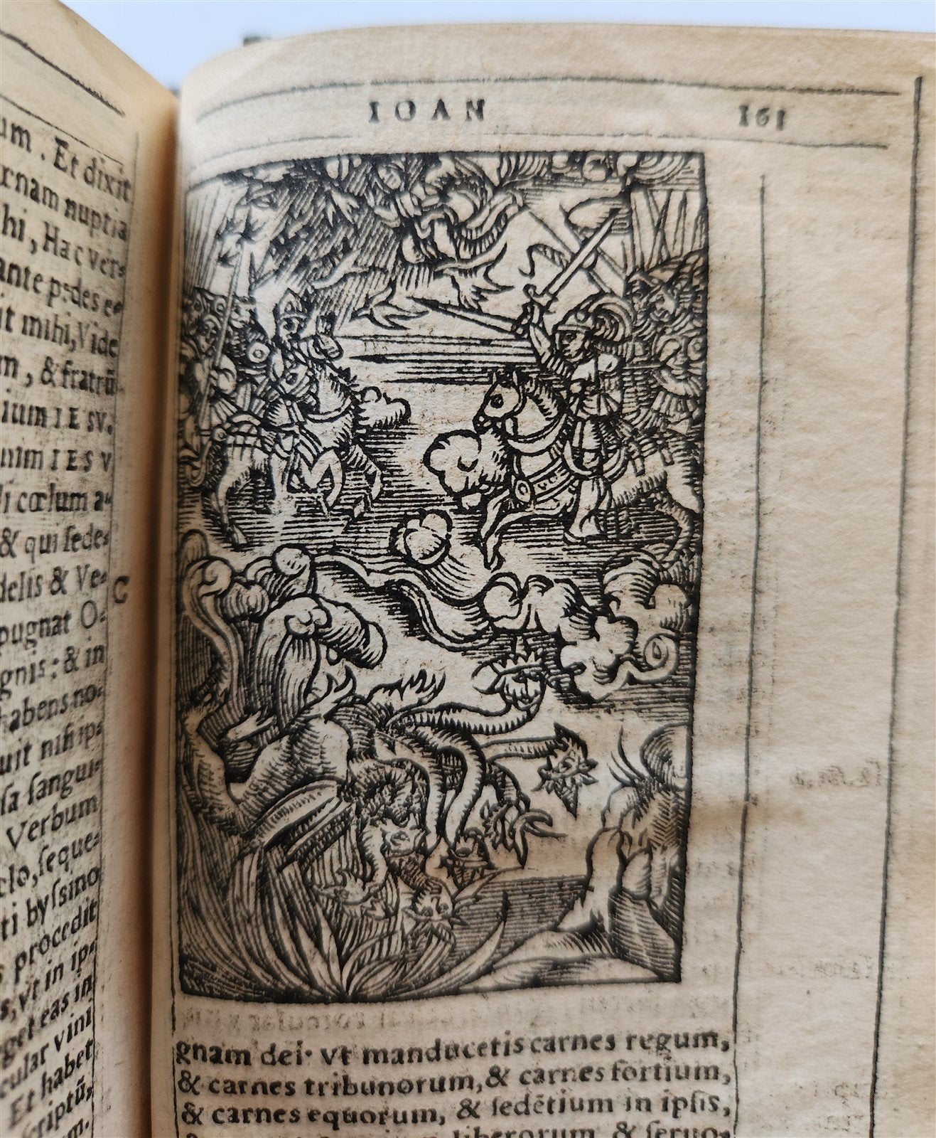 1542 BIBLE in LATIN ILLUSTRATED by Sebald Beham antique RARE POCKET SIZE BIBLIA
