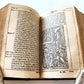 1542 BIBLE in LATIN ILLUSTRATED by Sebald Beham antique RARE POCKET SIZE BIBLIA