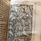 1542 BIBLE in LATIN ILLUSTRATED by Sebald Beham antique RARE POCKET SIZE BIBLIA