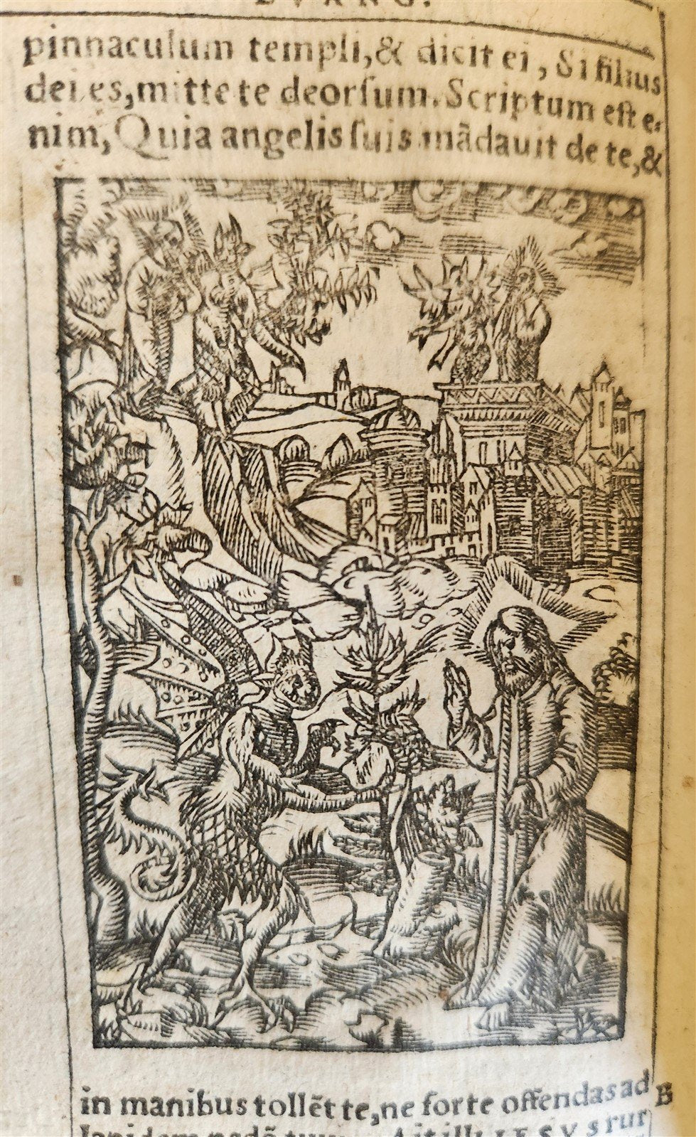 1542 BIBLE in LATIN ILLUSTRATED by Sebald Beham antique RARE POCKET SIZE BIBLIA