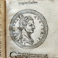 1568 HISTORY by POMPEY TROGUE antique ILLUSTRATED w/ ROMAN EMPERORS PORTRAITS