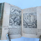1551 BIBLE in LATIN ILLUSTRATED w/ 108 WOODCUTS antique RARE pocket size VELLUM