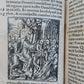 1551 BIBLE in LATIN ILLUSTRATED w/ 108 WOODCUTS antique RARE pocket size VELLUM