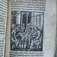 1551 BIBLE in LATIN ILLUSTRATED w/ 108 WOODCUTS antique RARE pocket size VELLUM