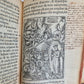 1557 BIBLE in LATIN FULLY ILLUSTRATED antique RARE pocket size NEW TESTAMENT