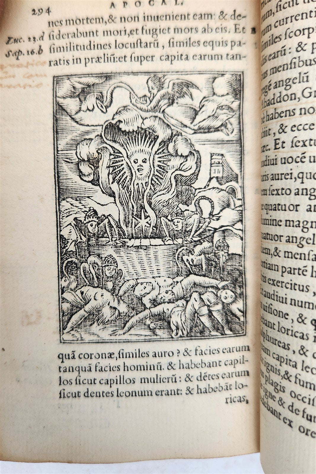 1557 BIBLE in LATIN FULLY ILLUSTRATED antique RARE pocket size NEW TESTAMENT
