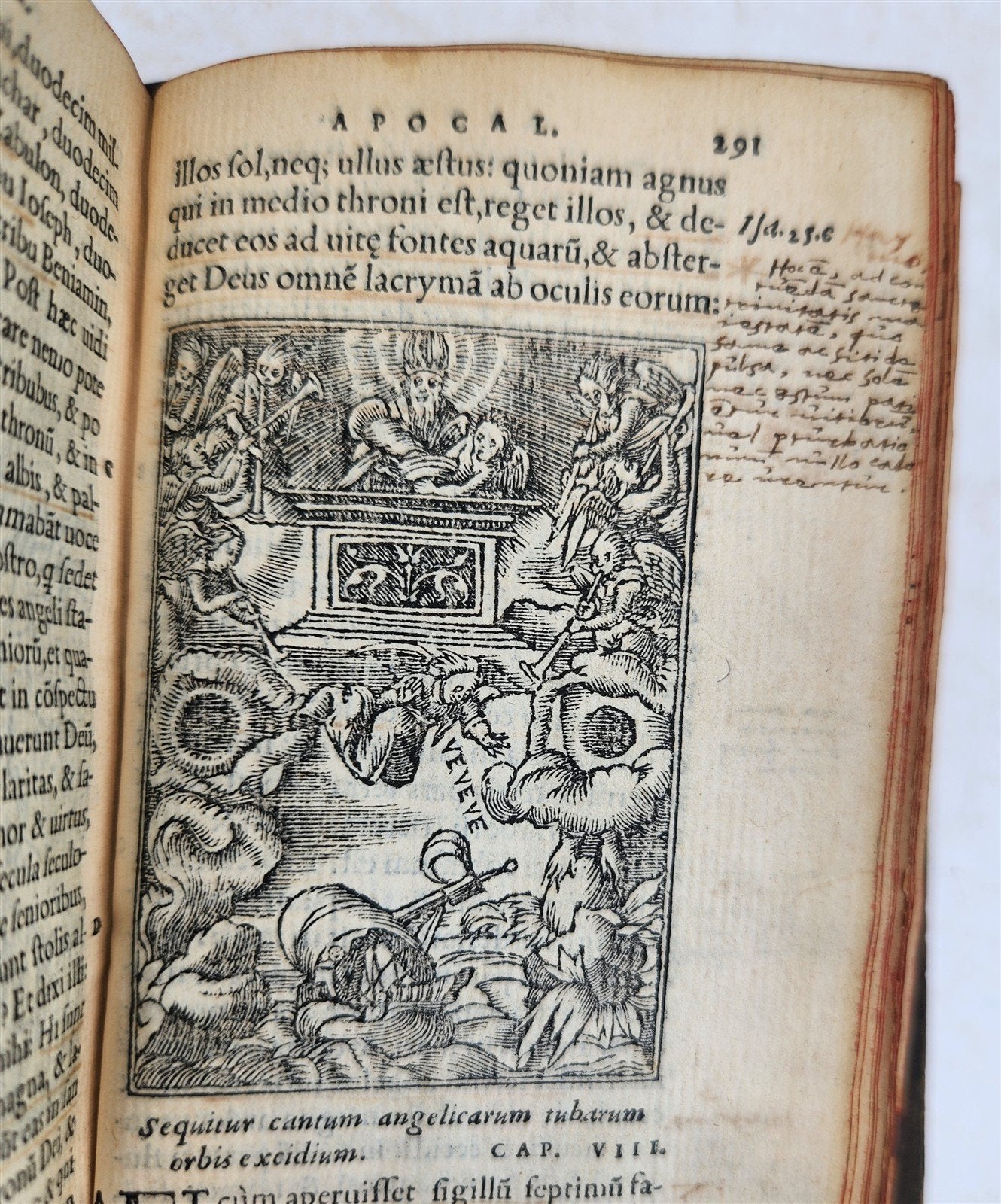 1557 BIBLE in LATIN FULLY ILLUSTRATED antique RARE pocket size NEW TESTAMENT