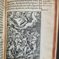 1557 BIBLE in LATIN FULLY ILLUSTRATED antique RARE pocket size NEW TESTAMENT