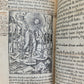 1557 BIBLE in LATIN FULLY ILLUSTRATED antique RARE pocket size NEW TESTAMENT