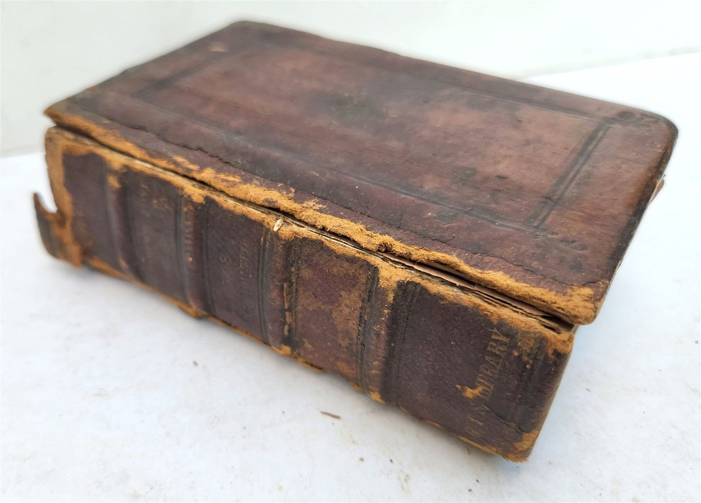 1548 BIBLE in LATIN FULLY ILLUSTRATED antique RARE pocket size NEW TESTAMENT