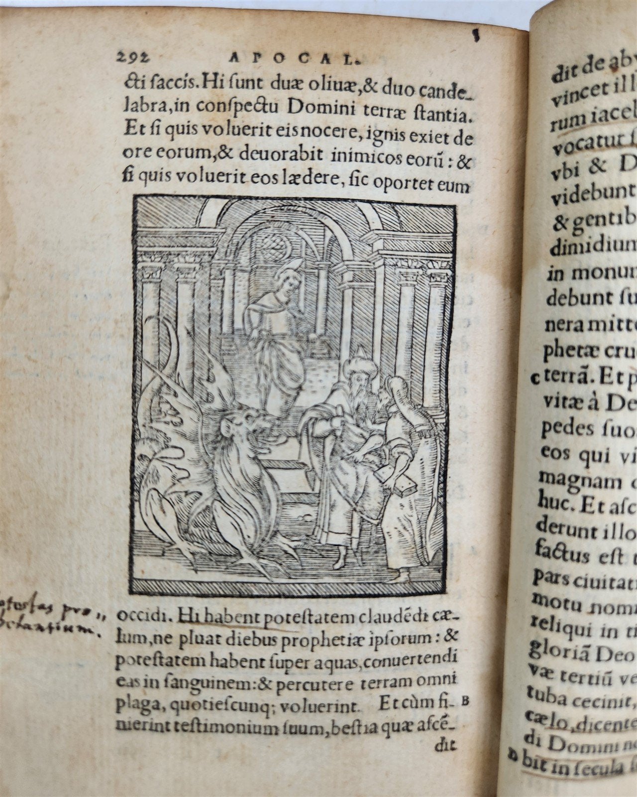 1548 BIBLE in LATIN FULLY ILLUSTRATED antique RARE pocket size NEW TESTAMENT