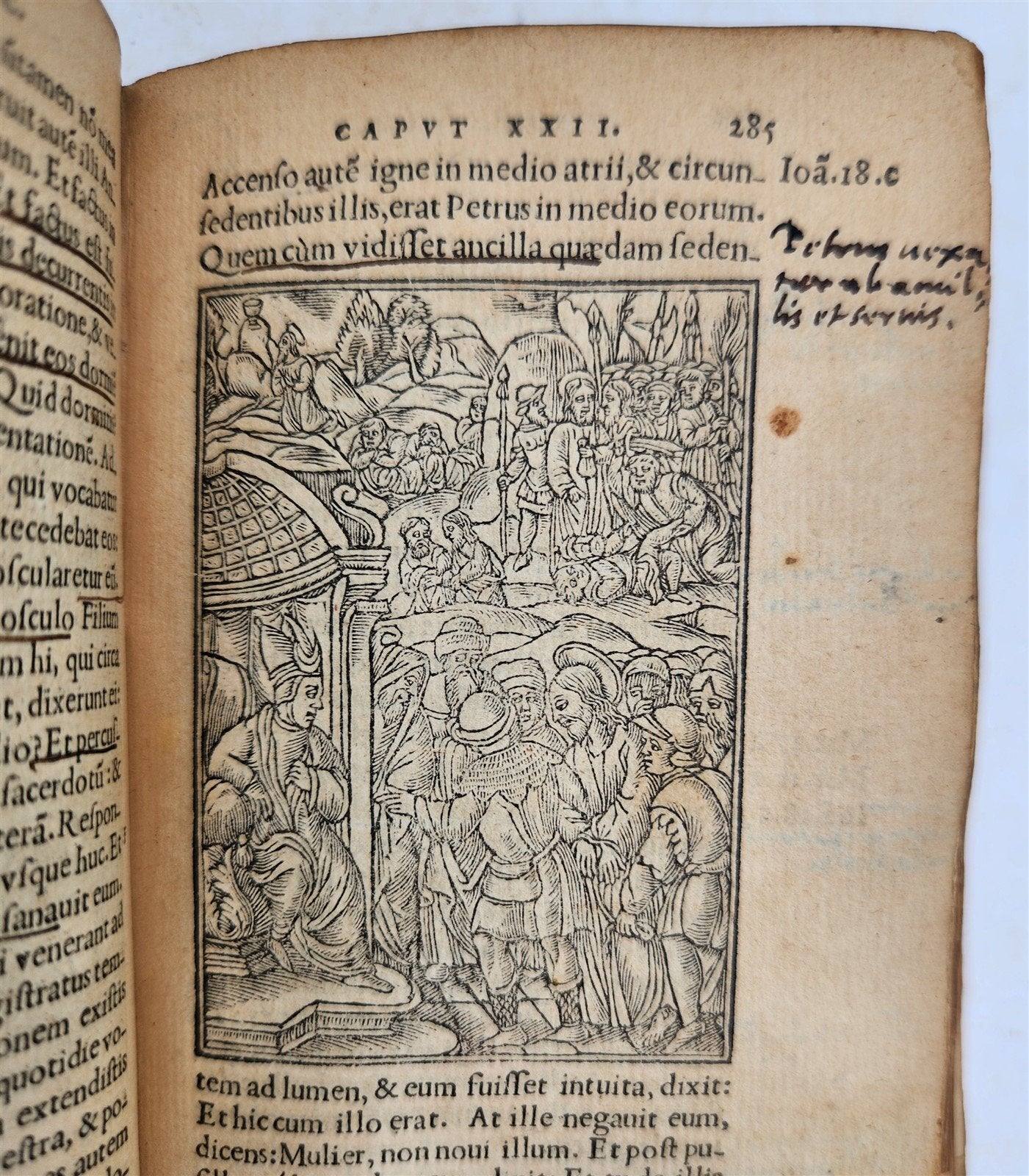 1548 BIBLE in LATIN FULLY ILLUSTRATED antique RARE pocket size NEW TESTAMENT