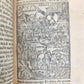 1548 BIBLE in LATIN FULLY ILLUSTRATED antique RARE pocket size NEW TESTAMENT