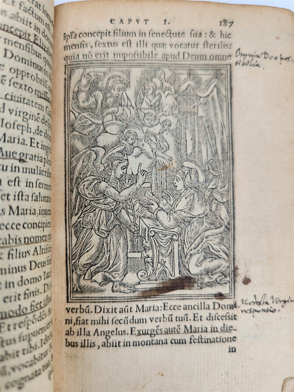 1548 BIBLE in LATIN FULLY ILLUSTRATED antique RARE pocket size NEW TESTAMENT