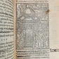 1548 BIBLE in LATIN FULLY ILLUSTRATED antique RARE pocket size NEW TESTAMENT