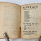 1546 BIBLE in LATIN antique RARE pocket size SANCTUM IESU CHRISTI EVANGELIUM