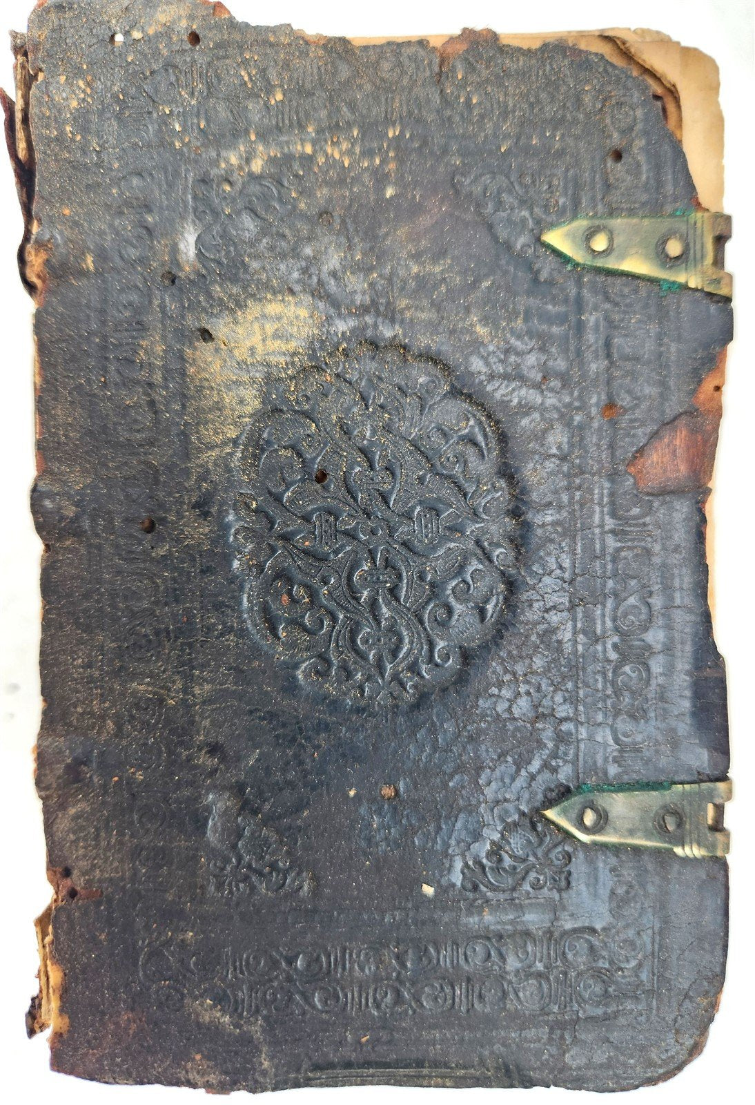 1565 BIBLE in FRENCH antique RARE pocket size SANCTUM IESU CHRISTI EVANGELIUM