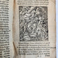 1530s BIBLE in LATIN GRYPHIUS ILLUSTRATED antique RARE pocket size