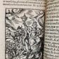 1530s BIBLE in LATIN GRYPHIUS ILLUSTRATED antique RARE pocket size