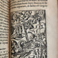 1530s BIBLE in LATIN GRYPHIUS ILLUSTRATED antique RARE pocket size