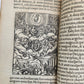1530s BIBLE in LATIN GRYPHIUS ILLUSTRATED antique RARE pocket size