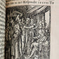 1530s BIBLE in LATIN GRYPHIUS ILLUSTRATED antique RARE pocket size