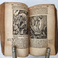 1530s BIBLE in LATIN GRYPHIUS ILLUSTRATED antique RARE pocket size