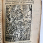 1565 BIBLE in FRENCH ILLUSTRATED antique RARE pocket size LE NOUVEAU TESTAMENT