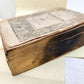 1565 BIBLE in FRENCH ILLUSTRATED antique RARE pocket size LE NOUVEAU TESTAMENT