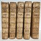 1685 5 VELLUM BOUND FOLIOS antique analytica practica problematica & philologica