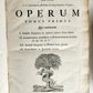 1685 5 VELLUM BOUND FOLIOS antique analytica practica problematica & philologica