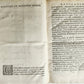 1685 5 VELLUM BOUND FOLIOS antique analytica practica problematica & philologica